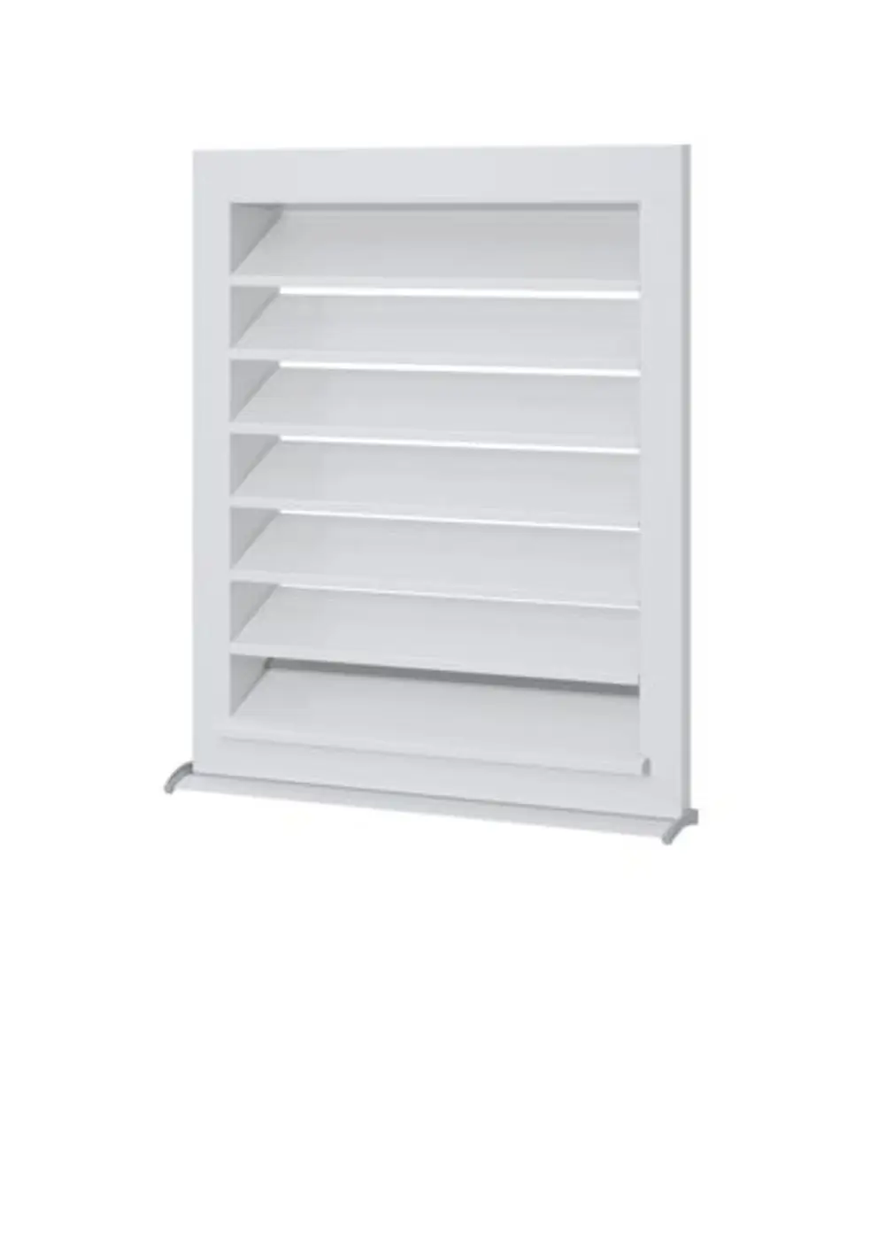 STIEBEL ELTRON Wetterschutzgitter LGWS 315 FHH GL, alu.-weiß